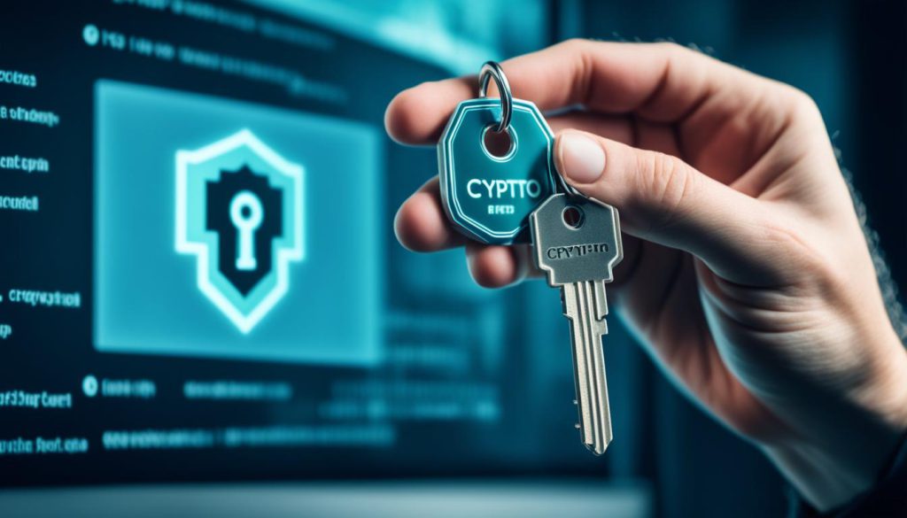 importance of backing up crypto keys